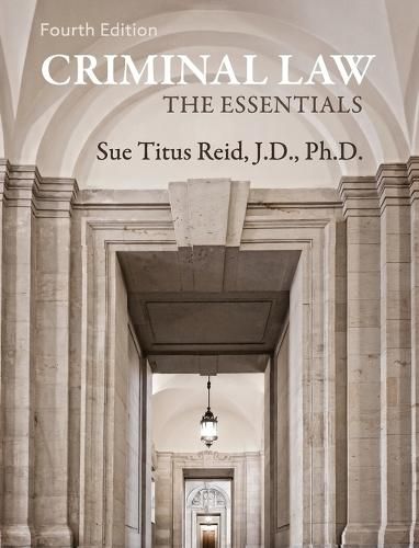 Cover image for Criminal Law: The Essentials