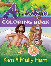 Cover image for A is for Adam Coloring Book