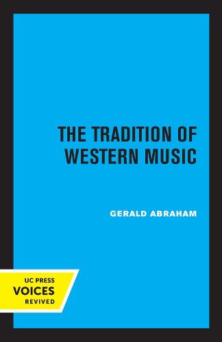 Cover image for The Tradition of Western Music