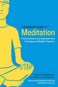 Cover image for A Beginner's Guide to Meditation: Practical Advice and Inspiration from Contemporary Buddhist Teachers