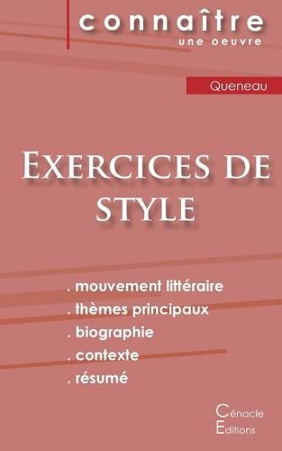 Fiche de lecture Exercices de style de Raymond Queneau (Analyse litteraire de reference et resume complet)