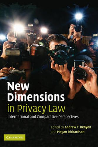 Cover image for New Dimensions in Privacy Law: International and Comparative Perspectives