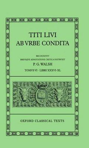 Cover image for Ab Urbe Condita