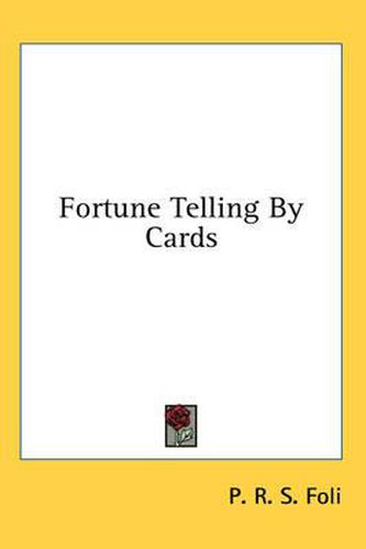 Cover image for Fortune Telling by Cards