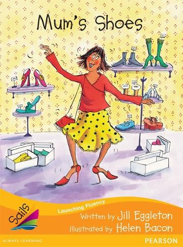 Cover image for Sails Fluency Orange Set 1: Mum's Shoes