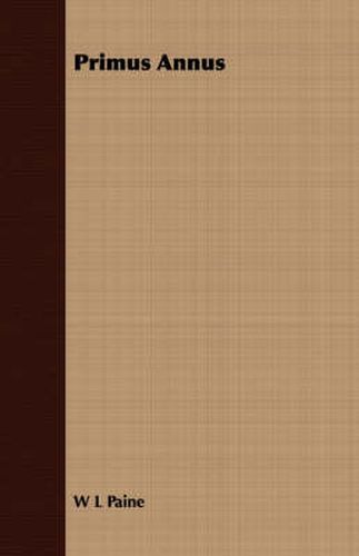 Cover image for Primus Annus