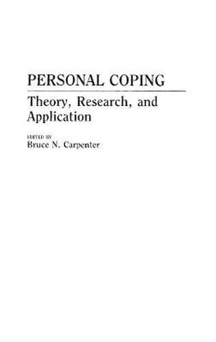 Cover image for Personal Coping: Theory, Research, and Application