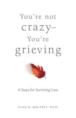 Cover image for You're Not Crazy-You're Grieving:: 6 Steps for Surviving Loss