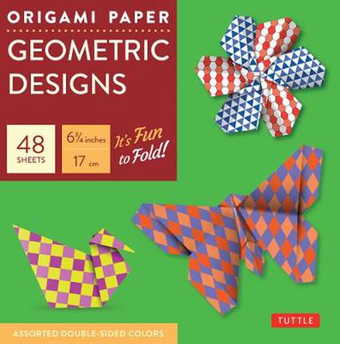 Origami Paper Geometric Prints: It's Fun to Fold!