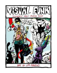 Cover image for Visual Funk Street Art Adult Coloring Book