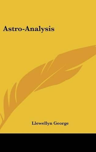 Cover image for Astro-Analysis