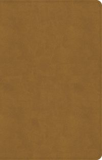 Cover image for CSB Thinline Bible, Digital Study Edition, Camel Suedesoft Leathertouch