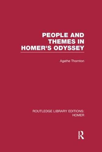 Cover image for People and Themes in Homer's Odyssey