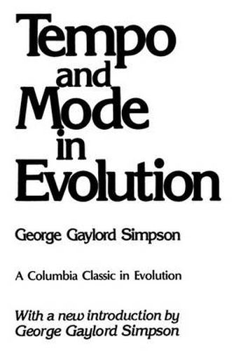 Cover image for Tempo and Mode in Evolution