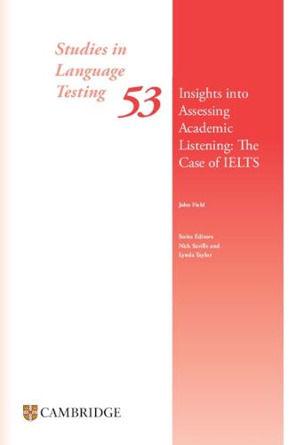 Cover image for Insights into Assessing Academic Listening: The Case of IELTS Paperback