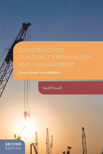 Cover image for Construction Contract Preparation and Management: From concept to completion