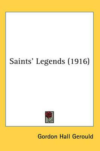 Saints' Legends (1916)