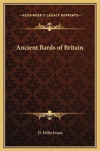 Cover image for Ancient Bards of Britain