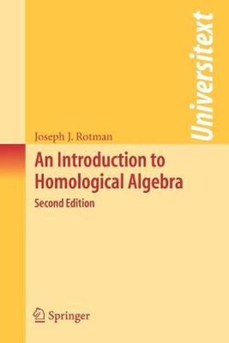 Cover image for An Introduction to Homological Algebra