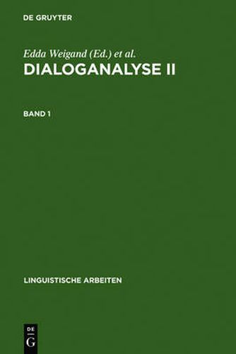 Cover image for Dialoganalyse II