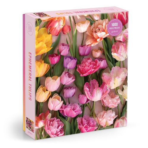 Cover image for Ephemeral Tulips 1000 Piece Puzzle