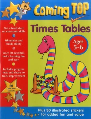 Cover image for Coming Top: Times Tables - Ages 5-6