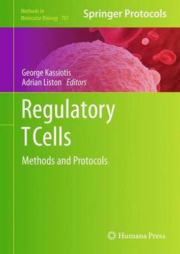 Regulatory T Cells: Methods and Protocols