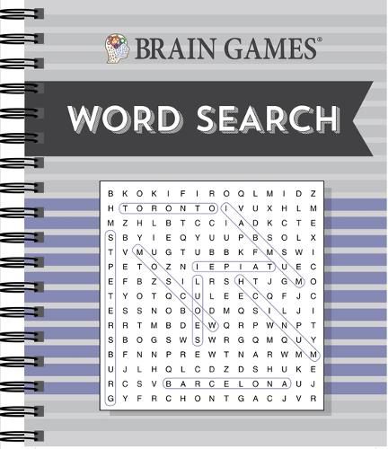 Cover image for Brain Games - Word Search (Purple)