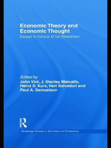 Cover image for Economic Theory and Economic Thought: Essays in Honour of Ian Steedman