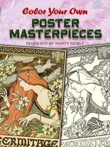 Cover image for Color Your Own Poster Masterpieces