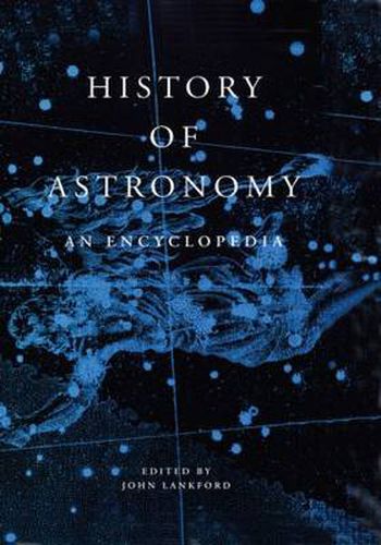 Cover image for History of Astronomy: An Encyclopedia