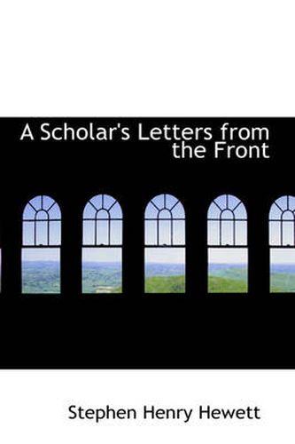 Cover image for A Scholar's Letters from the Front