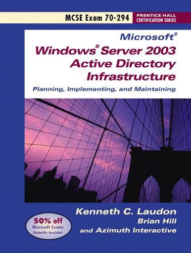 Cover image for Windows Server 2003 Planning and Maintaining Network Infrastructure (Exam 70-294)