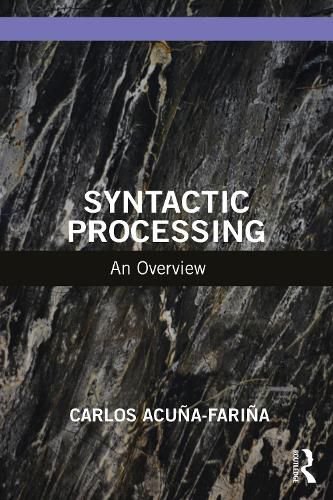 Cover image for Syntactic Processing
