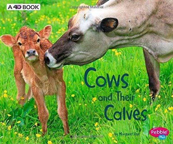 Cover image for Cows and Their Calves: a 4D Book (Animal Offspring)