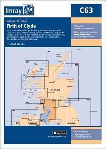 Cover image for Imray Chart C63: Firth of Clyde
