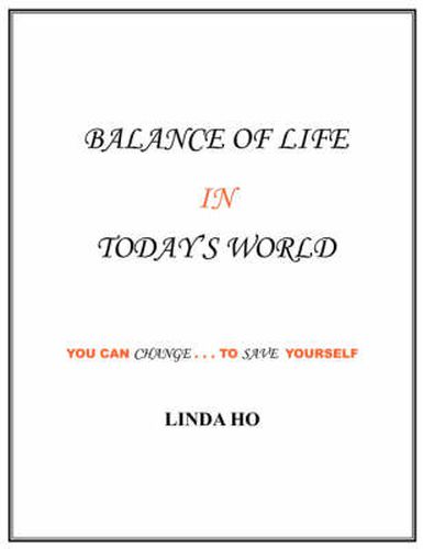 Cover image for Balance of Life in Today's World