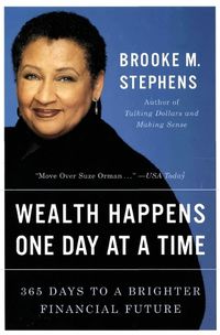 Cover image for Wealth Happens One Day At A Time: 365 Days to a brighter financial future