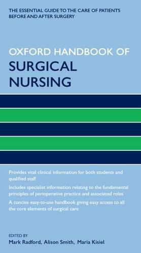 Cover image for Oxford Handbook of Surgical Nursing