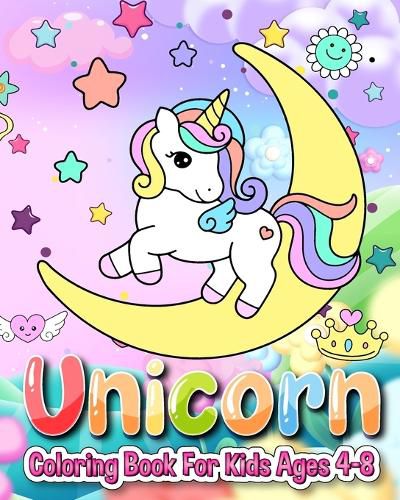 Cover image for Cute Unicorns for Coloring for Kids