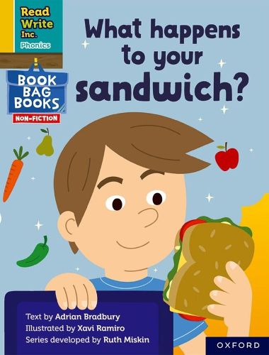 Cover image for Read Write Inc. Phonics: What happens to your sandwich? (Yellow Set 5 NF Book Bag Book 2)