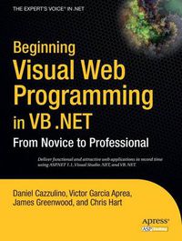 Cover image for Beginning Visual Web Programming in VB .NET: From Novice to Professional
