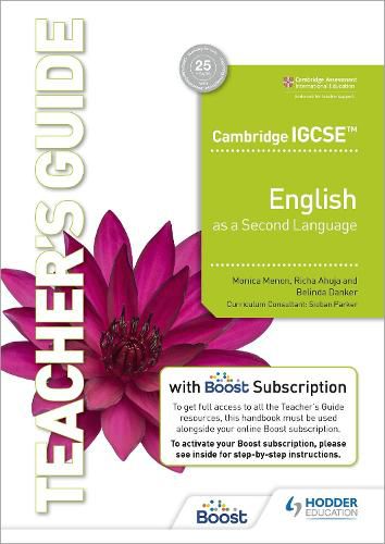 Cover image for Cambridge IGCSE English as a Second Language Teacher's Guide with Boost Subscription