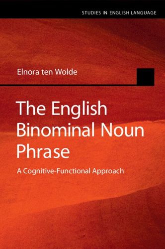 Cover image for The English Binominal Noun Phrase