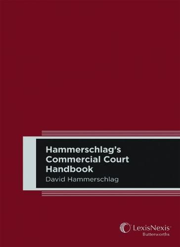 Cover image for Hammerschlag's Commercial Court Handbook