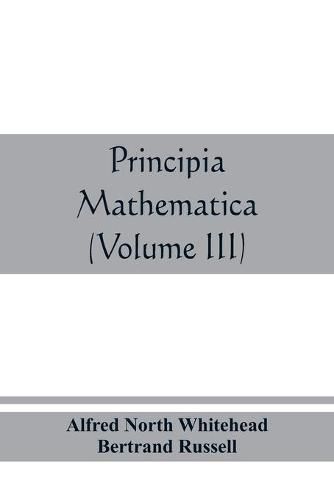 Cover image for Principia mathematica (Volume III)