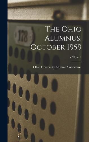 Cover image for The Ohio Alumnus, October 1959; v.39, no.1