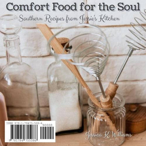 Cover image for Comfort Food for the Soul: Southern Recipes from Jessie's Kitchen