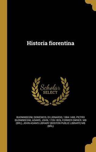 Cover image for Historia Fiorentina