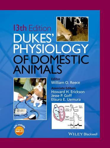 Cover image for Dukes' Physiology of Domestic Animals, 13e